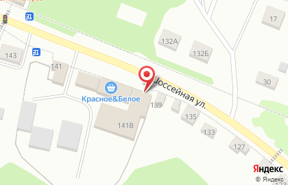 Магазин Юргамышские колбасы на Шоссейной улице на карте