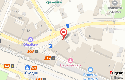 Магазин цветов в Москве на карте