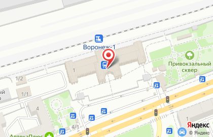 Компания по прокату и лизингу автомобилей Avis на площади Генерала Черняховского на карте