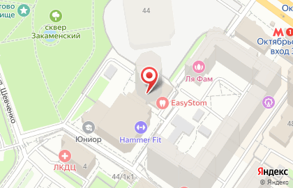 Стоматологическая клиника Easy Stom/Изи Стом Новосибирск на карте