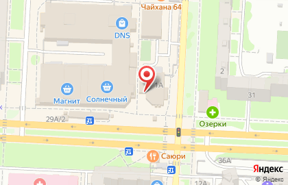 Кафе-кондитерская Яблонька в Ленинском районе на карте