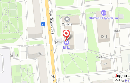 Европейский Гимнастический Центр на метро Молодёжная на карте