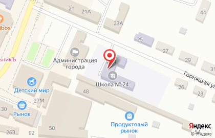 Средняя общеобразовательная школа №24 в Ростове-на-Дону на карте