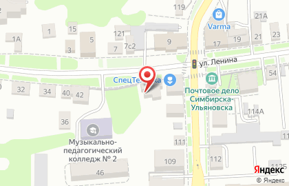 Дом культуры в Ленинском районе на карте