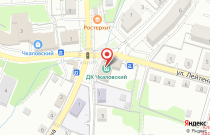Дом культуры Чкаловский на карте