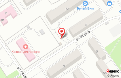 Киоск по продаже кондитерских изделий в Петрозаводске на карте