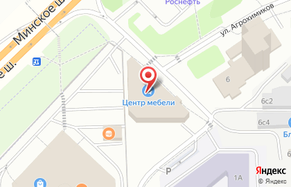Сакура-Мебель на Молодёжной на карте