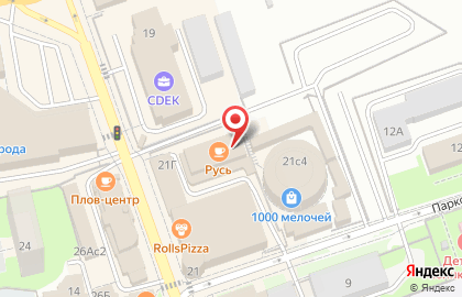 Ресторан Русь в Москве на карте