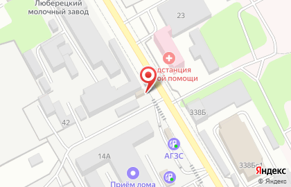 Киоск фастфудной продукции на Котельниках на карте