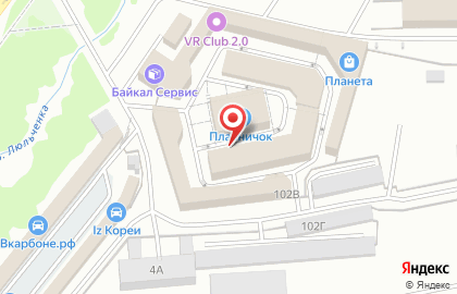 Салон Геона на Московской улице на карте