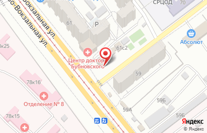 Служба доставки пиццы Friday на карте
