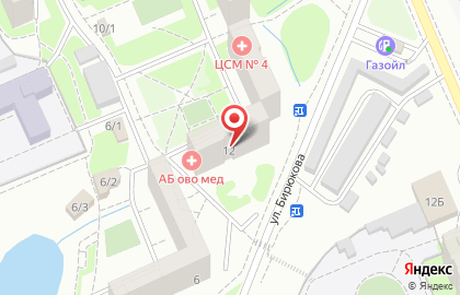 Поликлиника Центр Семейной Медицины №4 в Октябрьском районе на карте