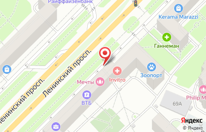 Киоск по продаже фруктов и овощей, Гагаринский район в Гагаринском районе на карте
