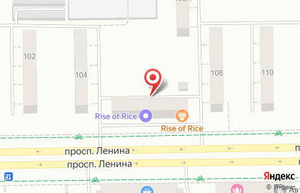 Суши Терра на проспекте Ленина на карте