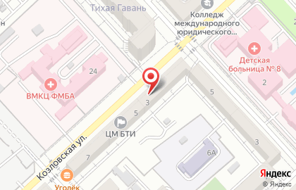 Центр обеспечения мероприятий гражданской защиты Волгограда на карте