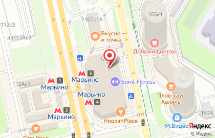 Федеральная сеть магазинов оптики Айкрафт на Люблинской улице, 169 к 2 на карте