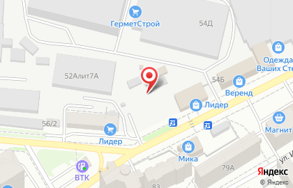 TNT Express на Пеше-Стрелецкой улице на карте