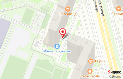 Пиццерия Додо Пицца в посёлке Парголово на карте