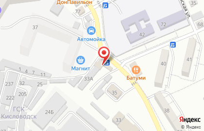Автомагазин в Ставрополе на карте