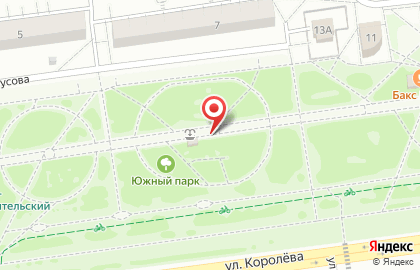 Кофейня и пиццерия Foodster`s на улице Королёва на карте