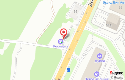 АЗС ТНК, ОАО СаратовНефтеПродукт на Демократической улице на карте