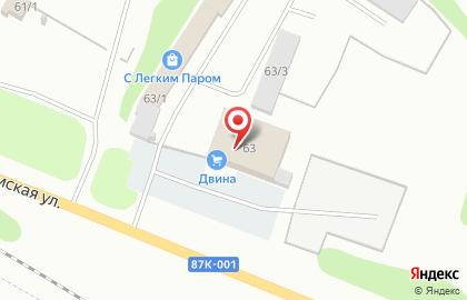 ООО Двина-стройматериалы на карте