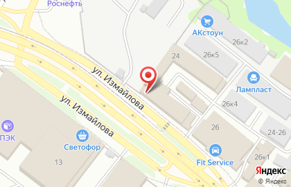 Автомагазин в Пензе на карте