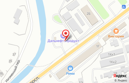 АЗС Дальнефтепродукт на карте