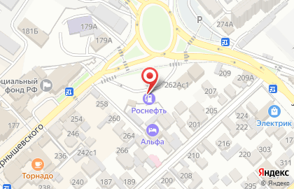 Роснефть в Нальчике на карте