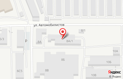 Оптовая фирма на улице Автомобилистов на карте