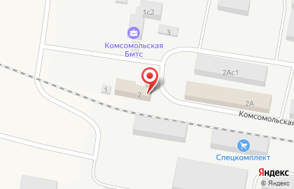 Торговая компания Спецкомплект в Центральном районе на карте