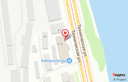 Торговая компания Паркет Сервис на Технической улице на карте