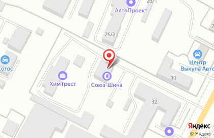 Оптовая фирма Промснаб на Новомосковском шоссе на карте