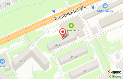 SPAR на Рязанской улице на карте