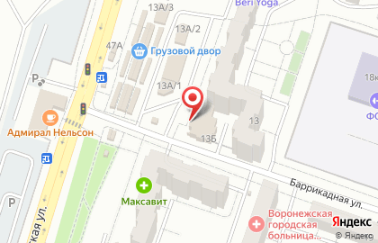 Сервисный центр Мобимастер в Левобережном районе на карте
