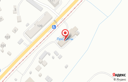 Продуктовый магазин Коралл на улице Ленина на карте