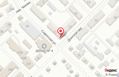 Продуктовый магазин Удача на Советской улице на карте
