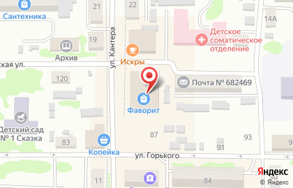 Аптека Миницен в Хабаровске на карте