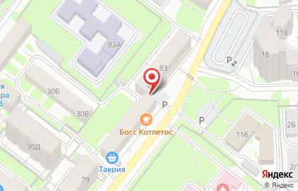Магазин разливных напитков Lager Beer в Советском районе на карте
