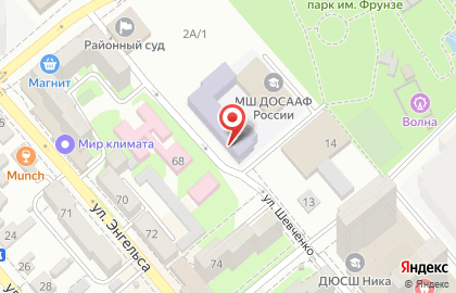 Образовательный центр Юниум на улице Толстого на карте