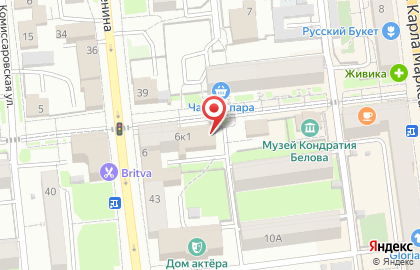 Государственный Омский русский народный хор на карте