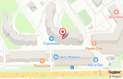 Торговая компания Вектор на Московском проспекте на карте