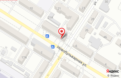 Байкальский банк Сбербанка России на Новобульварной улице на карте