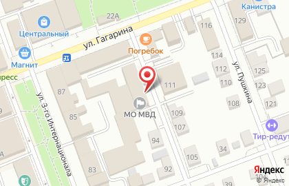 Отдел по вопросам миграции МВД России по г. Димитровграду на карте
