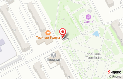 Оптово-розничный цветочный магазин в Киселёвске на карте