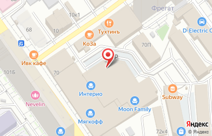 Мебельный салон в Самаре на карте