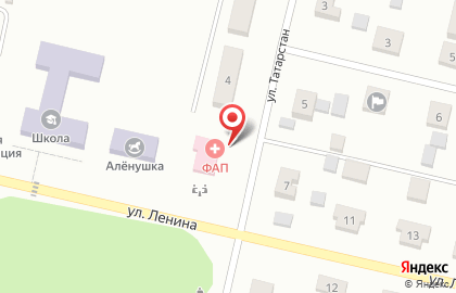 Фельдшерско-акушерский пункт, с. Шапши на карте