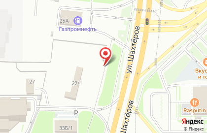 Крона на улице Шахтёров на карте