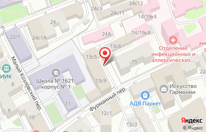 Ритуал в Москве на карте