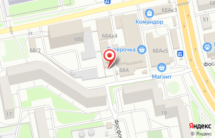 Торговый комплекс Командор в Володарском районе на карте